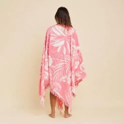 SERVIETTE PONCHO XXL Hawaian 190x190 Cm -Équipement De Surf serviette poncho xxl hawaian 190x190 cm 2