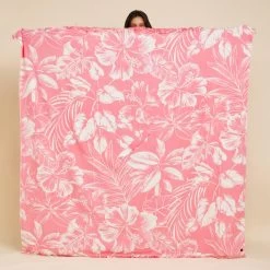 SERVIETTE PONCHO XXL Hawaian 190x190 Cm -Équipement De Surf serviette poncho xxl hawaian 190x190 cm 3