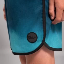 SHORT DE BAIN 500 BLEU NOIR -Équipement De Surf short de bain 500 bleu noir 4