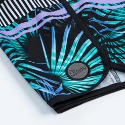 Short De Bain Garçon - 500 Palmsand Noir -Équipement De Surf short de bain garcon 500 palmsand noir 3