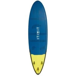STAND UP PADDLE GONFLABLE LONGBOARD DE SURF 500 10' 140L BLEU -Équipement De Surf stand up paddle gonflable longboard de surf 500 10 140l bleu 2