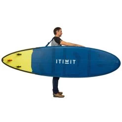 STAND UP PADDLE GONFLABLE LONGBOARD DE SURF 500 10' 140L BLEU -Équipement De Surf stand up paddle gonflable longboard de surf 500 10 140l bleu 3