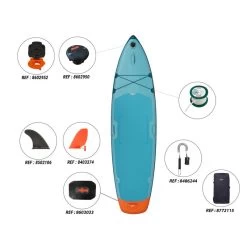 Stand Up Paddle Gonflable Robuste Pour Loueurs Et Clubs -Équipement De Surf stand up paddle gonflable robuste pour loueurs et clubs 3