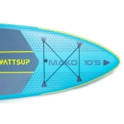 SUP Gonflable Mako 10'5 - 318x81x15 Cm (10'5x32x6") - DropStitch - MAX 115 Kg -Équipement De Surf sup gonflable mako 105 318x81x15 cm 105x32x6 dropstitch max 115 kg 4