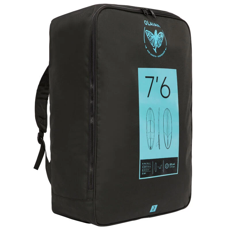 SURF 500 Compact Gonflable 7'6" .(sans Pompe Et Sans Leash ) 3 SURF 500 Compact Gonflable 7'6" .(sans Pompe Et Sans Leash ) – Image 3