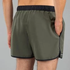 Surf Boardshort Court 100 MOMO KAKI -Équipement De Surf surf boardshort court 100 momo kaki 3