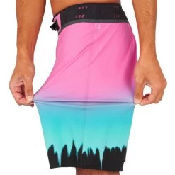 Surf Boardshort Long 900 Grungy Pink. -Équipement De Surf surf boardshort long 900 grungy pink 5