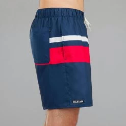 Surf Boardshort Standard 100POPSTRP BLUE -Équipement De Surf surf boardshort standard 100popstrp blue 2