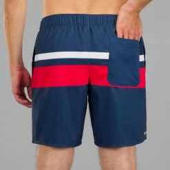 Surf Boardshort Standard 100POPSTRP BLUE -Équipement De Surf surf boardshort standard 100popstrp blue 3