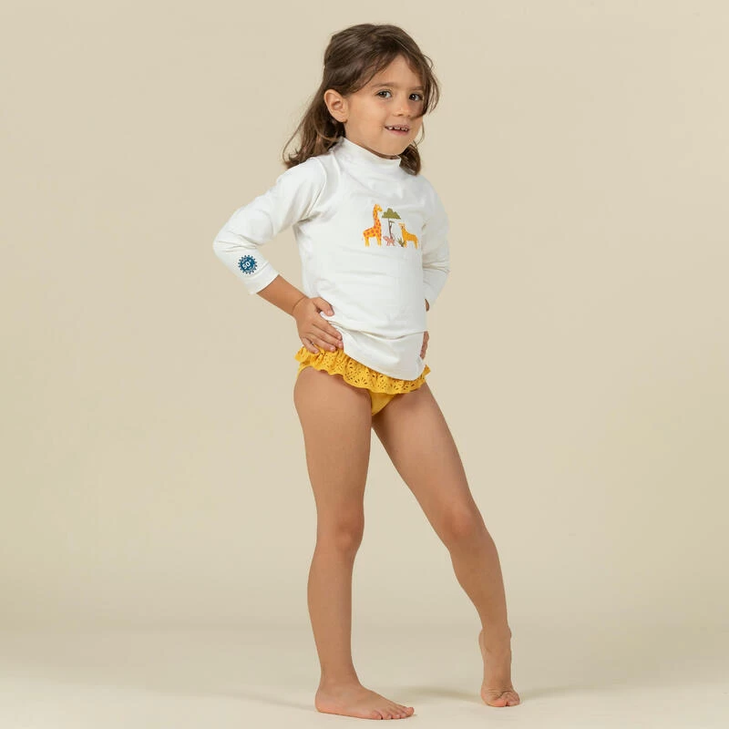 T-shirt Anti UV Bébé Manches Longues Imprimé Savane 3 T-shirt Anti UV Bébé Manches Longues Imprimé Savane – Image 3