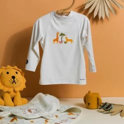 T-shirt Anti UV Bébé Manches Longues Imprimé Savane 10 T-shirt Anti UV Bébé Manches Longues Imprimé Savane -Équipement De Surf t shirt anti uv bebe manches longues imprime savane 4