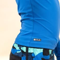 Tee Shirt Anti Uv Enfant Manches Longues Bleu 8 Tee Shirt Anti Uv Enfant Manches Longues Bleu -Équipement De Surf tee shirt anti uv enfant manches longues bleu 3