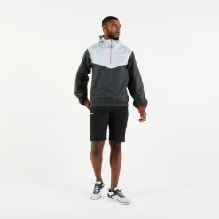 Tribord Vareuse Coupe-vent Voile Adulte Dinghy 100 Gris Foncé/gris Clair -Équipement De Surf vareuse coupe vent voile adulte dinghy 100 gris foncegris clair 7